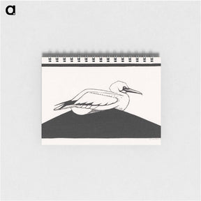 アートメモ帳-Northern Gannet
 - サミュエル ジェスルン Memo.