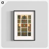 アートポスター-Nineteenth-Century Ornament Pattern
 - 装飾の文法 Poster.