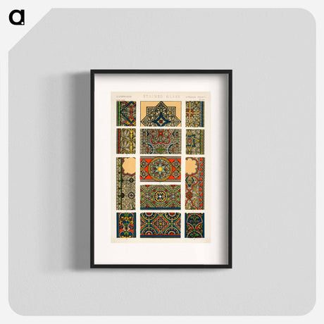 アートポスター-Nineteenth-Century Ornament Pattern
 - 装飾の文法 Poster.