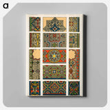 アートパネル-Nineteenth-Century Ornament Pattern
 - 装飾の文法 Canvas.