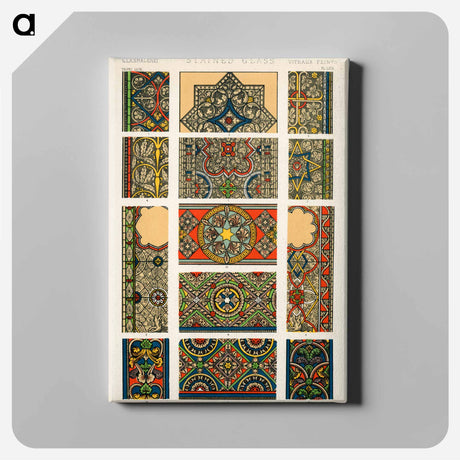 アートパネル-Nineteenth-Century Ornament Pattern
 - 装飾の文法 Canvas.