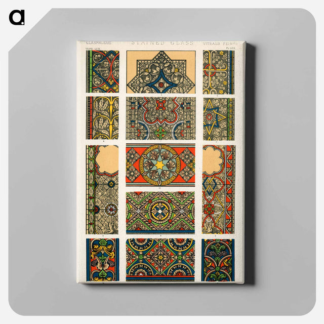 アートパネル-Nineteenth-Century Ornament Pattern
 - 装飾の文法 Canvas.
