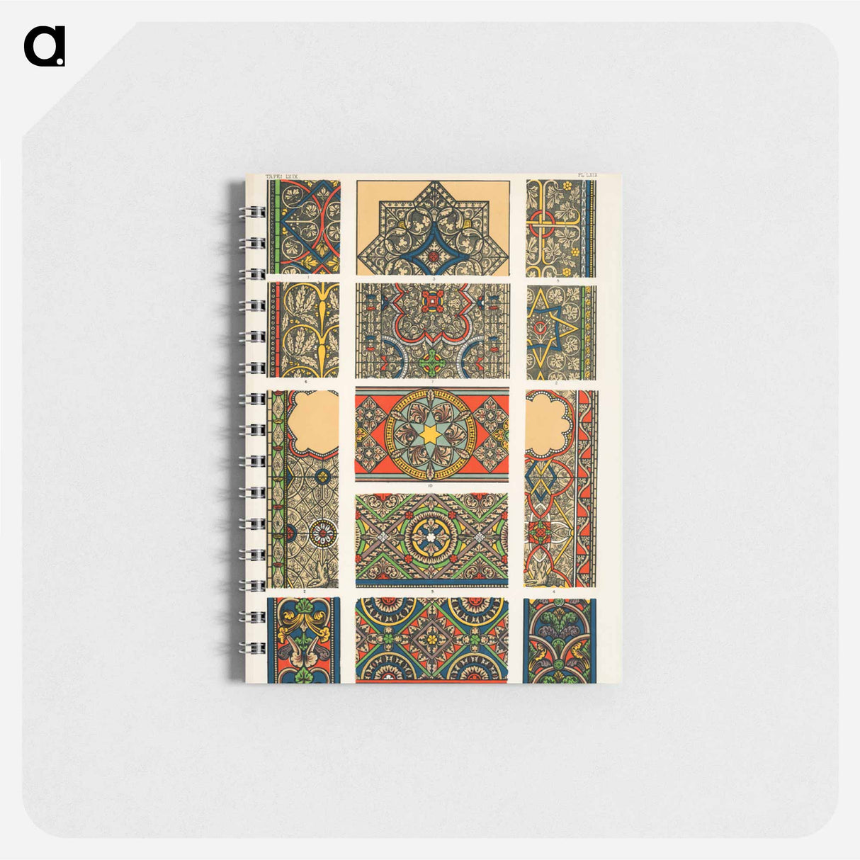 アートメモ帳-Nineteenth-Century Ornament Pattern
 - 装飾の文法 Memo.