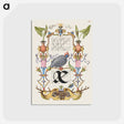アートポストカード-Guide for Constructing the Ligature ae from Mira Calligraphiae Monumenta
 - 書道のお手本 Postcard.