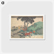 アートポストカード-Rain of the Fifth Month (Samidare)
 - 歌川 国貞 Postcard.