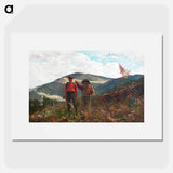 Two Guides - Winslow Homer Poster.