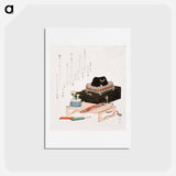 アートポストカード-Still-life with a Ceramic Stroking-Ox
 - イェール大学アートギャラリー Postcard.