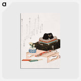 アートポストカード-Still-life with a Ceramic Stroking-Ox
 - イェール大学アートギャラリー Postcard.