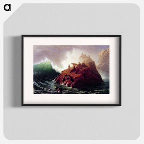 アートポスター-Seal Rock - アルバート ビアスタット Poster.