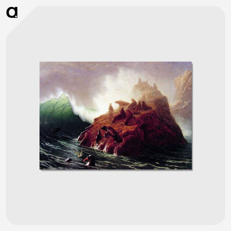 2-40_Albert-Bierstadt_postcard
