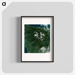 アートポスター-Olympic National Park Landscape
 - 上空からの地球 Poster.