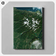 アートパネル-Olympic National Park Landscape
 - 上空からの地球 Canvas.