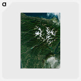 アートポストカード-Olympic National Park Landscape
 - 上空からの地球 Postcard.