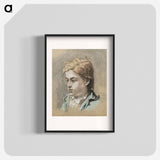 Portrait of a Young Man - エドゥアール マネ Poster.