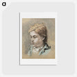 アートポストカード-Portrait of a Young Man - エドゥアール マネ Postcard.