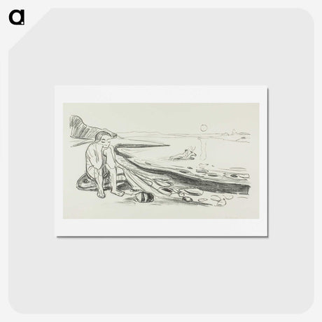 2-40_Edvard-Munch_hagaki
