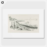 Omega’s Flight - エドヴァルド ムンク Poster.