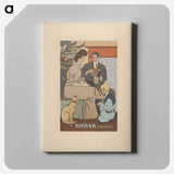 アートパネル-Vintage Christmas Poster - エドワード ペンフィールド Canvas.