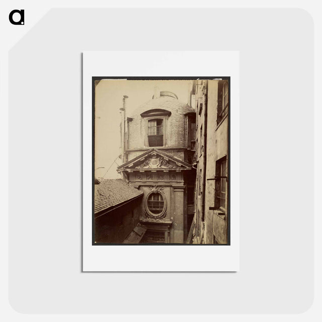 アートポストカード-Ancienne École de Médecin, rue de la Bucherie
 - ウジェーヌ アジェ Postcard.