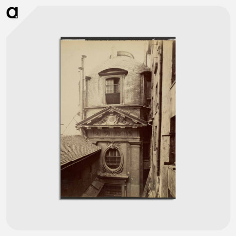 アートポストカード-Ancienne École de Médecin, rue de la Bucherie
 - ウジェーヌ アジェ Postcard.