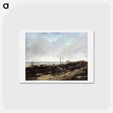 Going Fishing - ギュスターヴ クールベ Postcard.