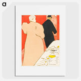 L'Argent - Henri de Toulouse-Lautrec Poster.