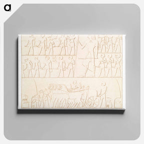 アートパネル-Land Surveying
 - エジプト美術史 Canvas.