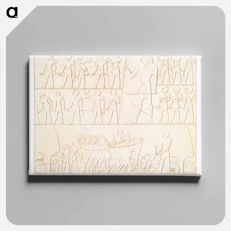 アートパネル-Land Surveying
 - エジプト美術史 Canvas.