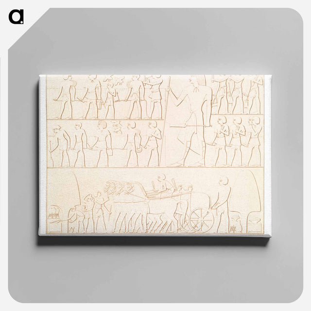 アートパネル-Land Surveying
 - エジプト美術史 Canvas.