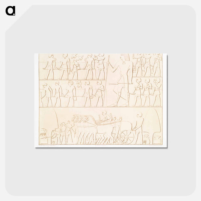 アートポストカード-Land Surveying
 - エジプト美術史 Postcard.