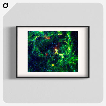 Elephant Trunk Nebula
 - ハッブル画像 Poster.