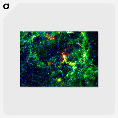 Elephant Trunk Nebula
 - ハッブル画像 Postcard.