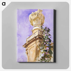 アートパネル-Garden near Lucca - ジョン シンガー サージェント Canvas.