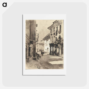 アートポストカード-Calle Mayor Alcalá
 - ジョセフ ペネル Postcard.