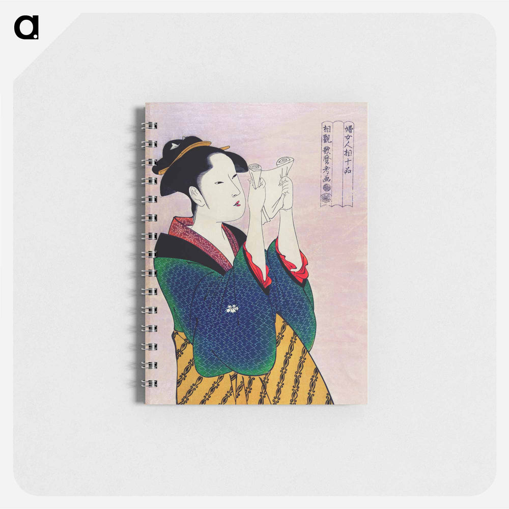 Fumiyomu Onna - 喜多川 歌麿 Memo.