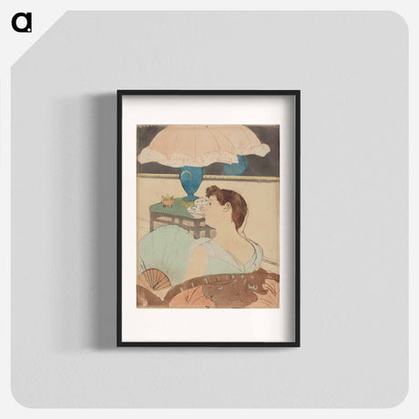 アートポスター-The Lamp - メアリー カサット Poster.