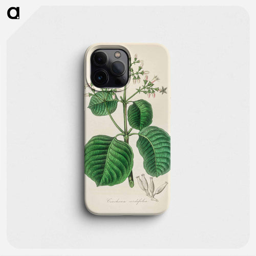 Cartagena Bark (Cinchona Cordifolia)
 - 薬用植物学 Phone Case.