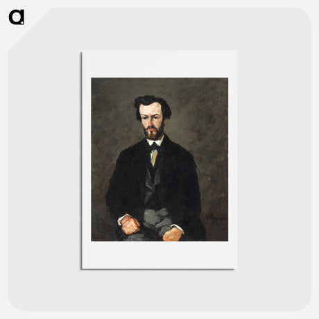 アートポストカード-Antony Valabrègue - ポール セザンヌ Postcard.