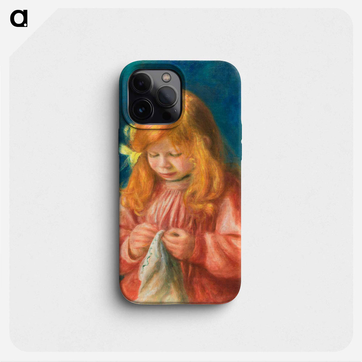 Jean Renoir Sewing - ピエール オーギュスト ルノワール Phone Case.