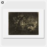 アートポスター-The Adoration of the Shepherds - レンブラント ファン レイン Poster.