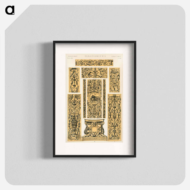 アートポスター-Nineteenth-Century Ornament
 - 装飾の文法 Poster.