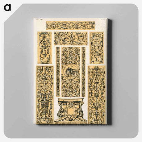 アートパネル-Nineteenth-Century Ornament
 - 装飾の文法 Canvas.