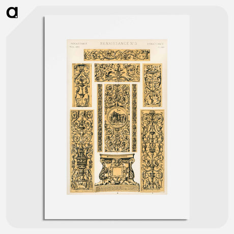 アートポスター-Nineteenth-Century Ornament
 - 装飾の文法 Poster.