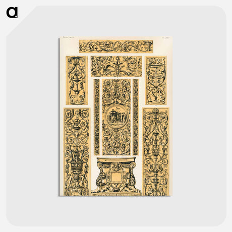 アートポストカード-Nineteenth-Century Ornament
 - 装飾の文法 Postcard.