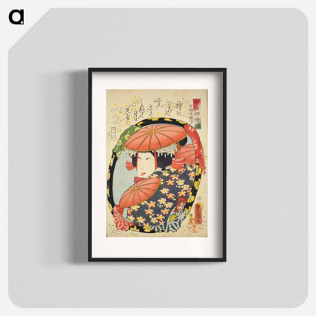 アートポスター-Azuma Nishiki-e
 - 歌川 国貞 Poster.
