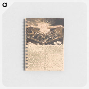 アートメモ帳-The First Book of Urizen, Plate 6 - ウィリアム ブレイク Memo.