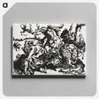 アートパネル-Lion Hunt
 - イェール大学アートギャラリー Canvas.