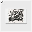 アートポストカード-Lion Hunt
 - イェール大学アートギャラリー Postcard.