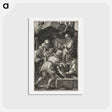 アートポストカード-Deposition - アルブレヒト デューラー Postcard.