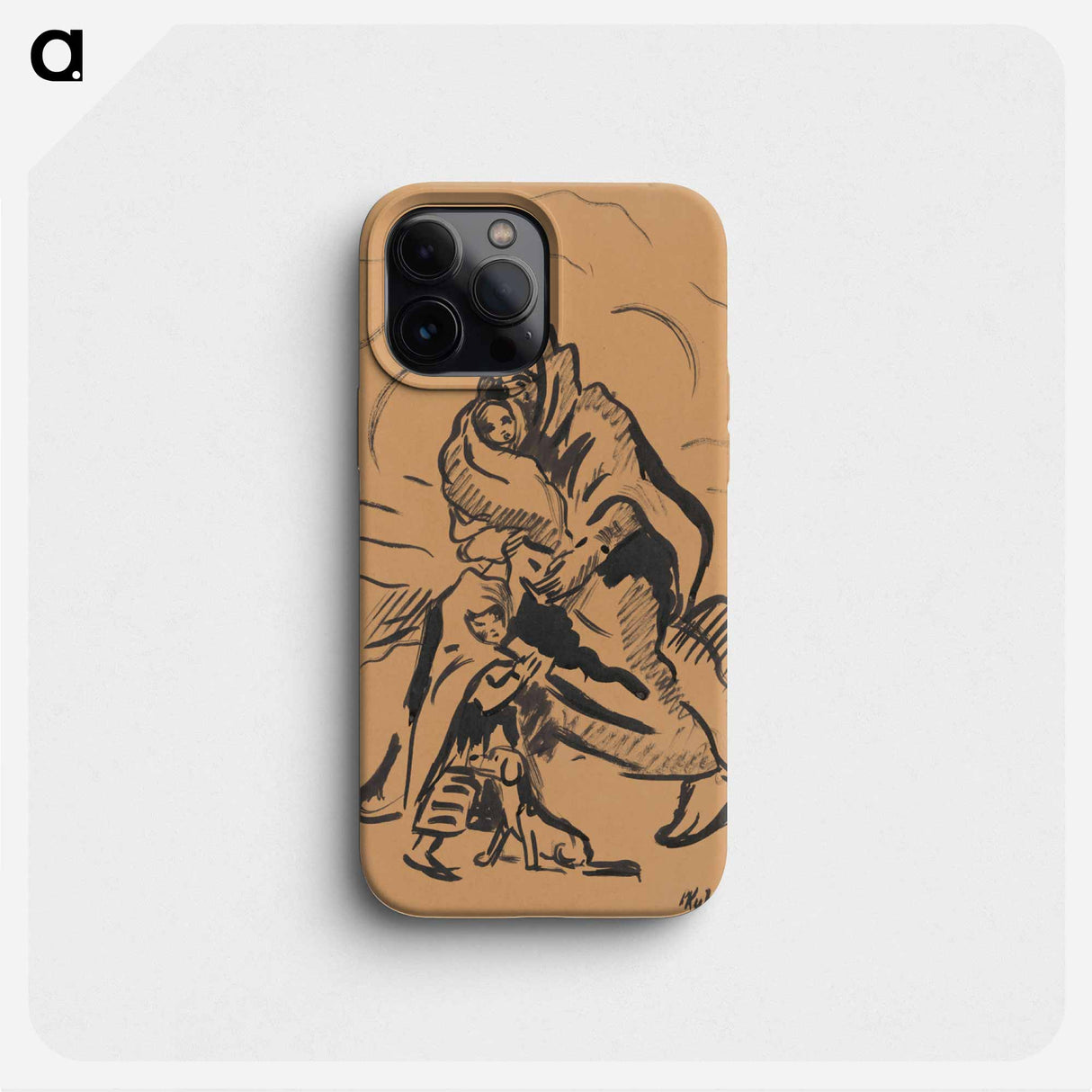 On the run - アーノルド ピーター ワイズ クビンチャン Phone Case.